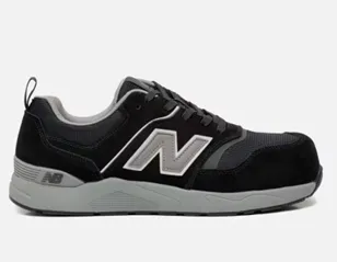 New Balance Elite Lite Lage Veiligheidsschoenen, S1PL HRO FO SC SR,Black/Grey (MEELCAP-1012-7755)