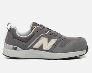 New Balance Elite Lite Lage Veiligheidsschoenen, S1PL HRO FO SC SR, Grey/White (MEELCAP-1211)