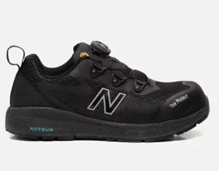New Balance Logic Boa Womens Lage Veiligheidsschoenen, S1PL HRO SR FO, Black/Blue (WIDLOGIBOA-1022-396)