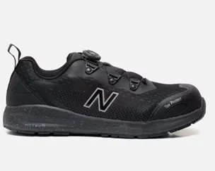 New Balance Logic Boa Lage Veiligheidsschoenen, S1PL HRO SR FO, Black/Orange (MIDLOGIBOA-1044-7374)