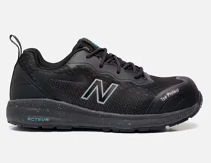 New Balance Logic Womens Lage Veiligheidsschoenen, S1PL HRO SR FO, Black/Blue (WIDLOGI-1022-396)