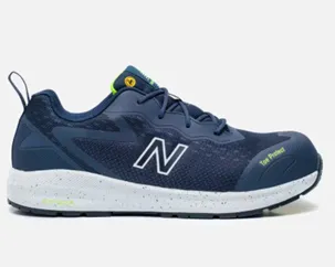 New Balance Logic Lage Veiligheidsschoenen, S1PL SR FO HRO, Navy Blue/Yellow (MIDLOGI-2143)