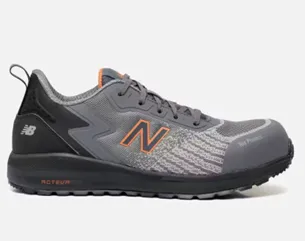 New Balance Speedware Lage Veiligheidsschoenen, S1PL SRC, Grey/Orange (MIDSPWR-1244-8383)