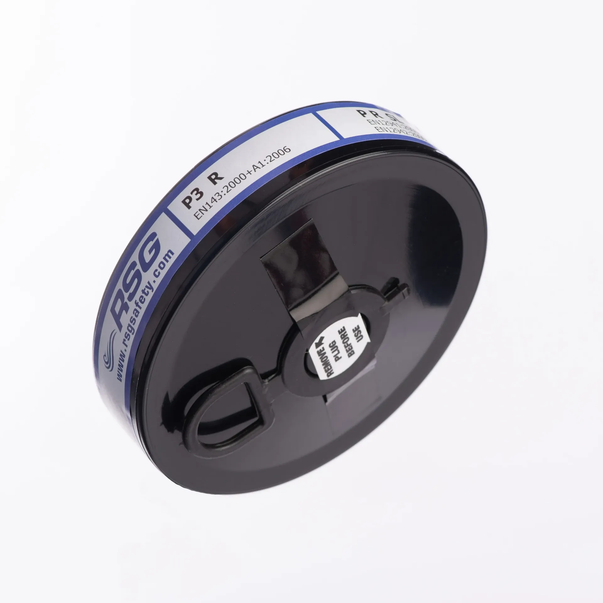 *RSG 401201 P3 Filter canisters 400 Series Plastic, Black, Class 2, EN 143:2000/A1:2006  /EN12941:2009 / EN12942:2009