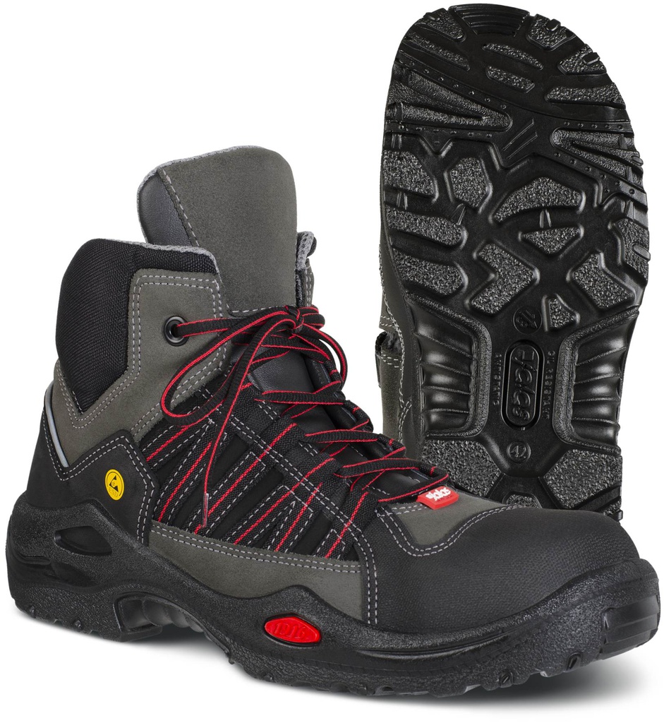 JALAS 1625/2625 E-Sport, Hoge Veiligheidsschoen, Cat. S3S SRC CI