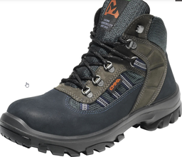 [102-000699] EMMA SILVERSTONE 736560 XD S2 SRC hoge veiligheidsschoen, nubuck/cordura, stalen neus, Gripforce Easy Twist zool, blauw/grijs